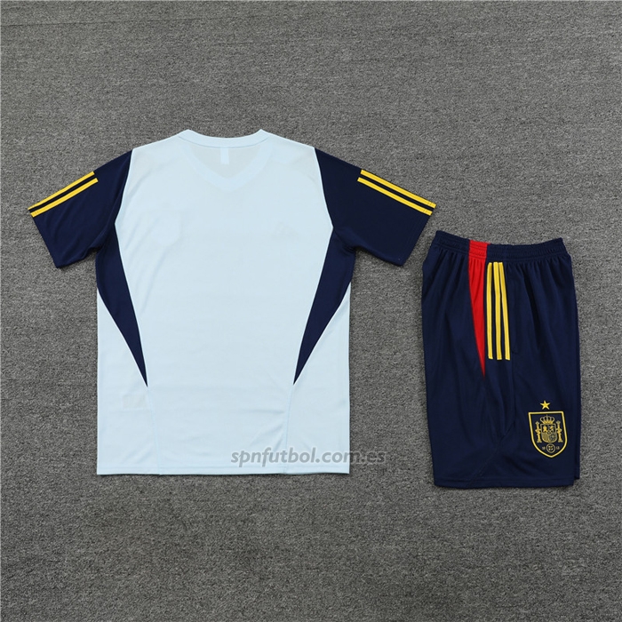 Chandal del Espana Manga Corta 2023-2024 Azul - Pantalon Corto